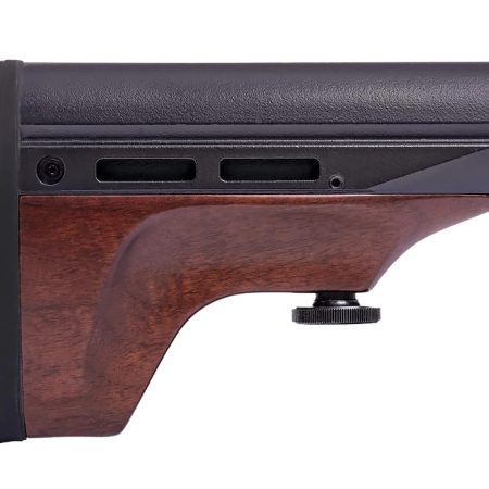 Woox SH.STK092.01 Vigilante Stock Walnut Aluminum/Wood AR Platform 7.50" OAL Ambidextrous