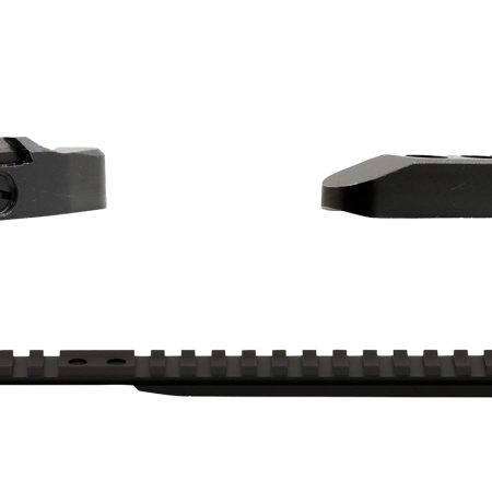 XS Sights ML10095 Marlin Optic Mounts & Ghost Ring Sight Sets  Black Anodized Aluminum/Steel Fits Marlin 1894 Lever Action