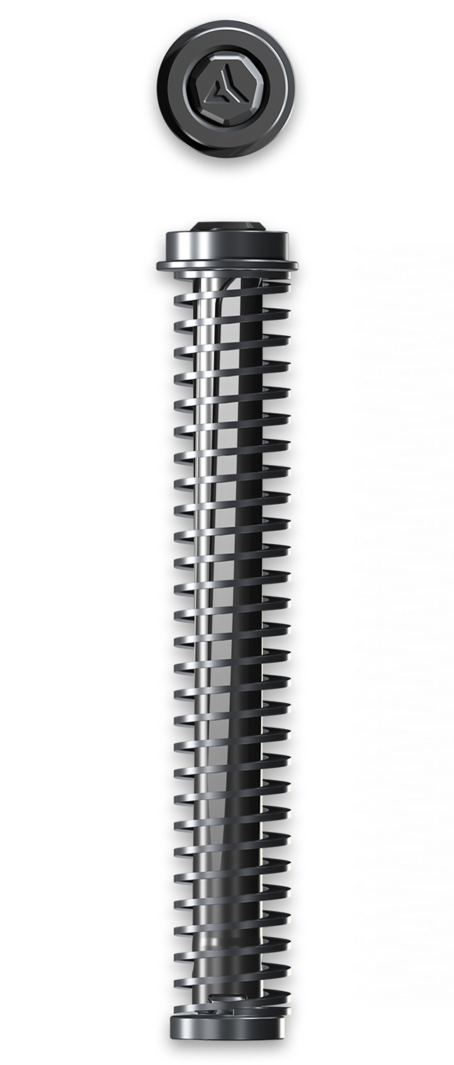 Radian Weapons AG175 Compressor Compatible w/Glock 17 Gen5, Nitride Finish