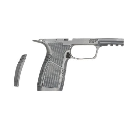Tyrant CNC TDP365GRMMACROGREY Snub Nose Grip Module Grey Fits Sig P365