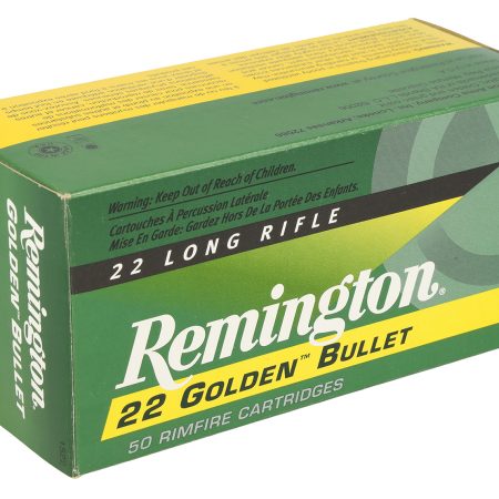 Remington Ammunition R21006 Golden Bullet  22LR 40gr Round Nose 50 Per Box/10 Case