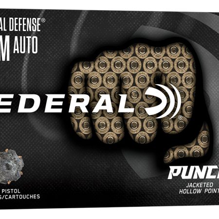 Federal PD10P1G Punch  10mmAuto 200gr Jacketed Hollow Point 50 Per Box/10 Case