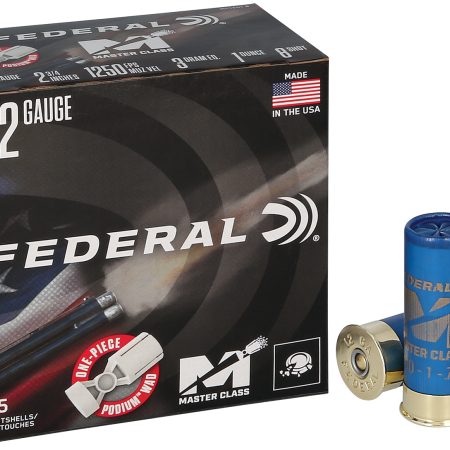 Federal MC12H18 Master Class  12Gauge 2.75" 1oz 8Shot 25 Per Box/10 Case