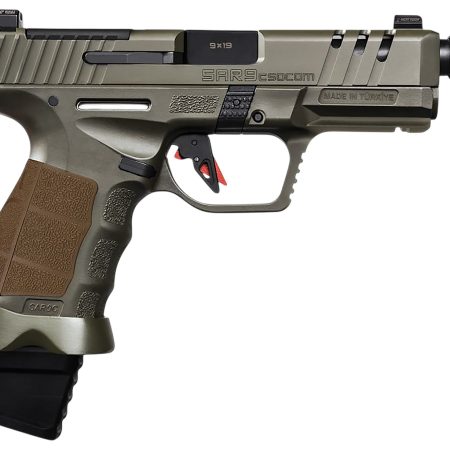 SAR USA 9CSOCOMODC SAR9 SOCOM OD GRN 9MM 15/21