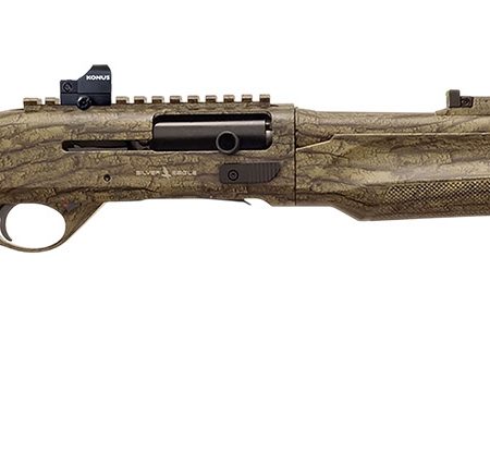 Silver Eagle Arms A21218BLC-PKG Alpha 2  12 Gauge Semi-Auto 3" 4+1 18.50" Steel Barrel Fixed Camo Synthetic Stock, Konus Scope