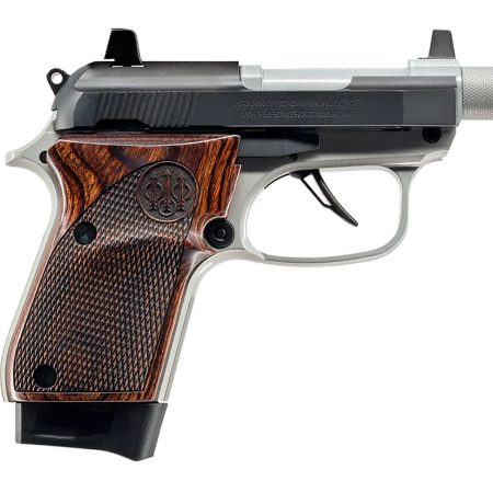 Beretta USA J30X32R8M1 30X Get Home Bag Micro-Compact Frame 32 ACP 8+1 2.90" Inox Barrel, Black Carbon Steel Serrated Slide, Inox Aluminum Frame, Textured Wood Grip