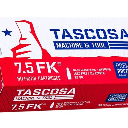 Italian Firearms Group TMTAMMOF5   7.5FK 95gr Hollow Point 50 Per Box/12 Case