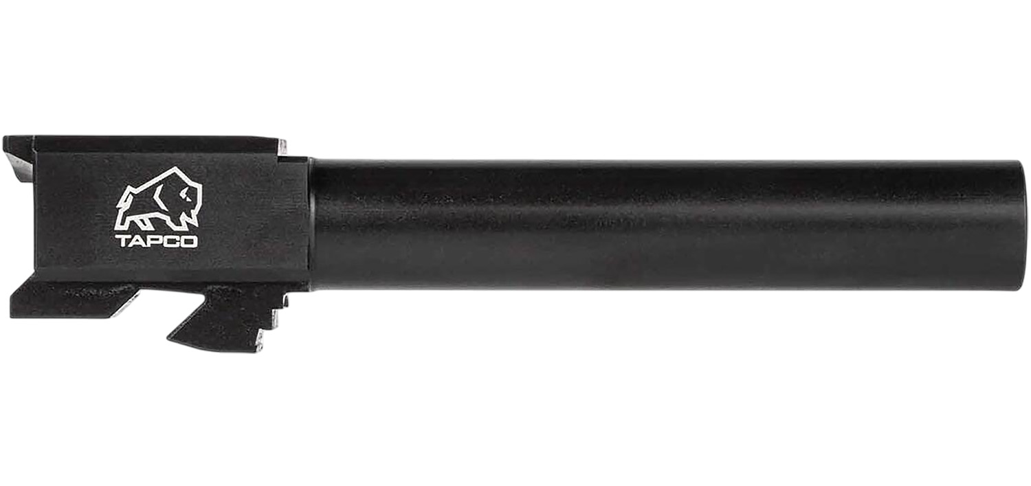 Tapco TAP22017 Conversion Barrel 9mm Fits Glock 22 Gen3-4 Drop In Black Nitride