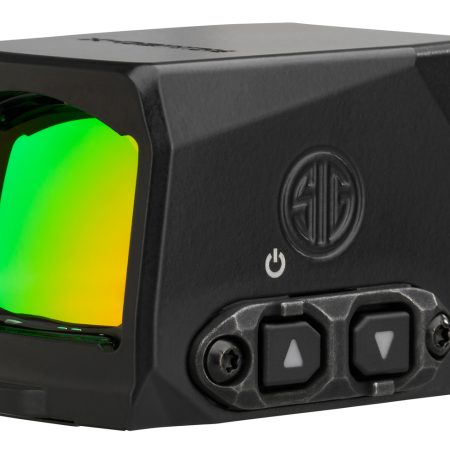 Sig Sauer Electro-Optics SORX1670 Romeo-X Sig-Loc Compact Black 1x24mm Illuminated Green Circle w/Dot Reticle RX Footprint Mount