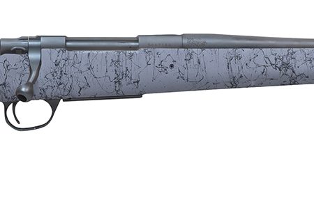 Howa HHSSL308GRY 1500 Superlite Gen2 Full Size 308 Win 3+1 20" Black Threaded Barrel, Matte Blue Steel Drilled & Tapped Receiver, Gray w/Black Webbing HS Precision Synthetic Stock, Right Hand
