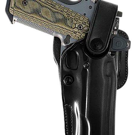 Galco APO226RB APO Strongside/Crossdraw OWB Black Steerhide Fits Glock 19 Gen 1-5 Belt Holster Mount Right Hand