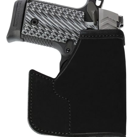 Galco PRO648B Pocket Protector  Black Steerhide Fits S&W Bodyguard 2.0 Ambidextrous