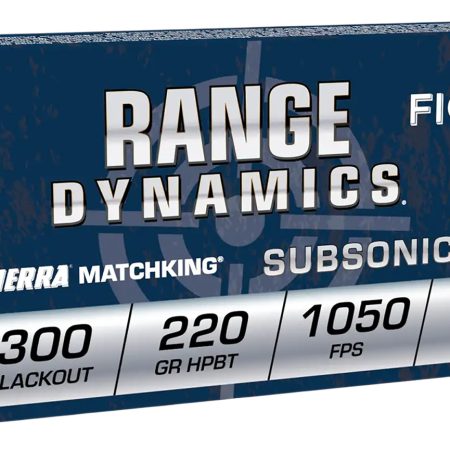 Fiocchi 300BLKSUB   300Blackout 220gr Hollow Point Boat Tail 20 Per Box/10 Case
