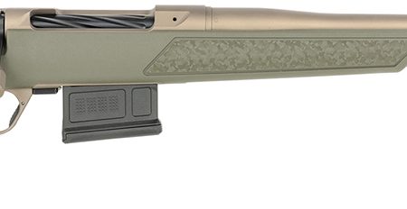 Christensen Arms 8011505400 Evoke Hunter 22 Creedmoor 4+1 22" Smoked Bronze Cerakote Threaded Barrel, Smoked Bronze Cerakote Drilled & Tapped Receiver, OD Green Fixed Synthetic Stock