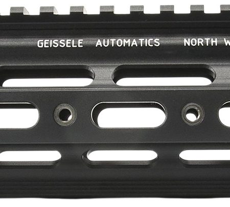 Geissele Automatics 05190B Super Modular Rail HK Black Aluminum 10.50" Long