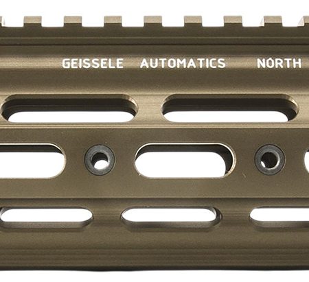 Geissele Automatics 05190S Super Modular Rail HK DDC Aluminum 10.50" Long
