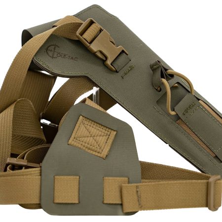 Cole-tac VW204 Varmint Wrangler Pistol Holder Chest Ranger Green Left Hand