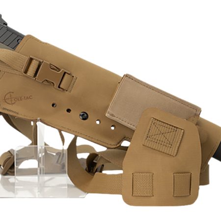 Cole-tac VWX103 Varmint Wrangler XL Pistol Holder Chest Coyote Brown Right Hand