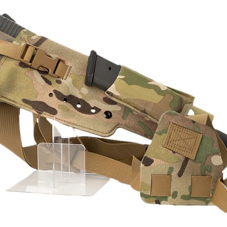 Cole-tac VWX108 Varmint Wrangler XL Pistol Holder Chest Multi-Cam Left Hand