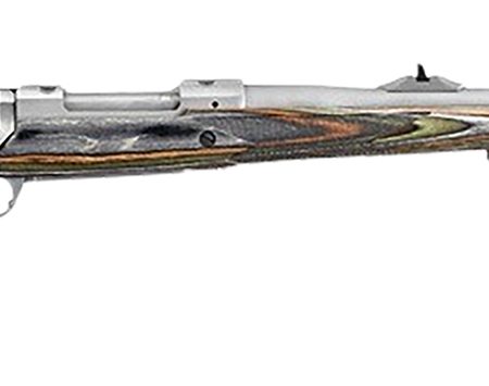 Ruger 67109 Hawkeye Predator 22 Creedmoor 20" Matte Stainless Threaded Barrel, Matte Stainless Steel Receiver, Green Mountain Fixed Laminate Stock