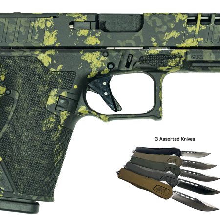 GLFA GL19 LBLK-BUNDLE STRIKER 9MM 4IN   LICHEN-BLK