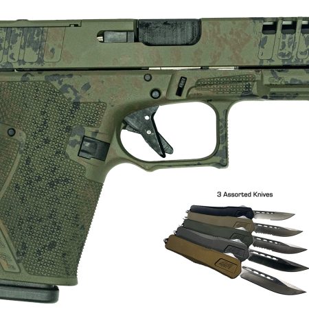 GLFA GL19 LGRN-BUNDLE STRIKER 9MM 4IN   LICHEN-GRN