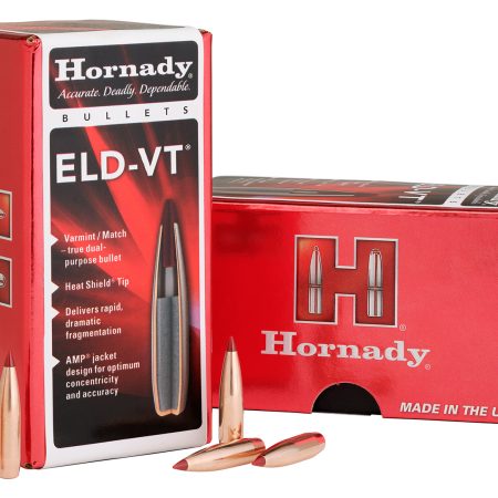 Hornady 22772 ELD-VT  22Cal 69gr 100 Per Box/25Case