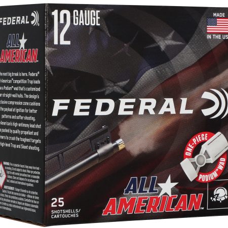 Federal FAA12L175 All-American  12Gauge 2.75" 1oz 7.5Shot 25 Per Box/10 Case