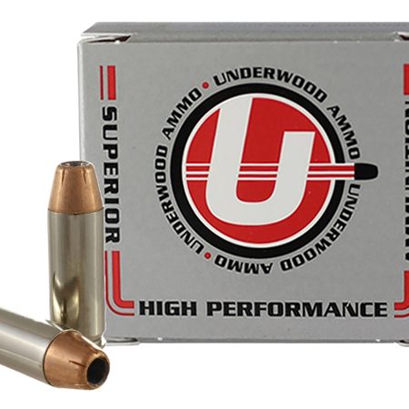 Underwood Ammo 738Underwood Ammo 738 Wide Nose Gas Check 454Casull 360gr Black Cherry Coated Hard Case 20 Per Box/10 Case