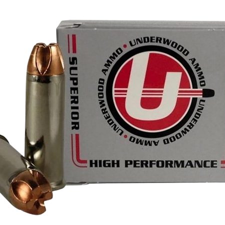 Underwood Ammo 841Underwood Ammo 841 Xtreme Penetrator 44RemMag 220gr Solid Monolithic 20 Per Box/10 Case