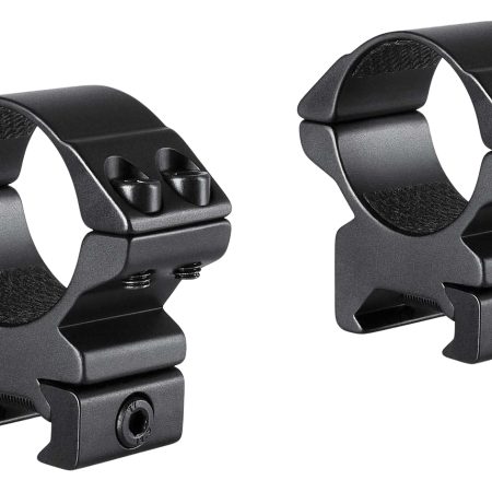 Hawke Sport Optics 22116 Match Mount  Matte Black Anodized Aluminum 30mm Tube, Medium Weaver