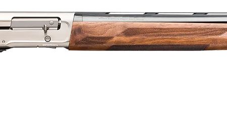 Browning 0119035004 A5 Upland Sweet Sixteen 16 Gauge Semi-Auto 2.75" 4- 2.75" Shells 28" Gloss Blued Vent Rib Barrel, Brushed Nickel Aluminum Alloy Receiver, Fixed Turkish Walnut Stock
