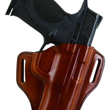 Bianchi 23944 57 Remedy  OWB Size 10A Tan Leather Belt Slide Fits Colt 1911 Officer Right Hand