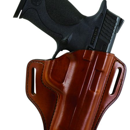 Bianchi 23948 57 Remedy  OWB Size 09A Tan Leather Belt Slide Fits Glock 42 Right Hand