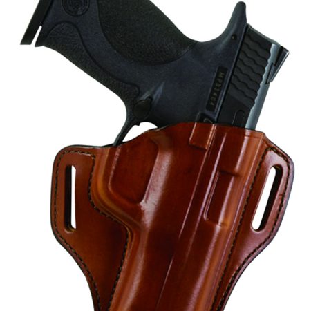 Bianchi 25017 57 Remedy  OWB Size 10 Tan Leather Belt Slide Fits Colt 1911 Government Left Hand