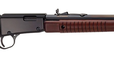 Henry H003TM Pump  22 WMR Caliber with 12+1 Capacity, 20.50" Octagon Barrel, Black Metal Finish & American Walnut Stock Right Hand (Full Size)