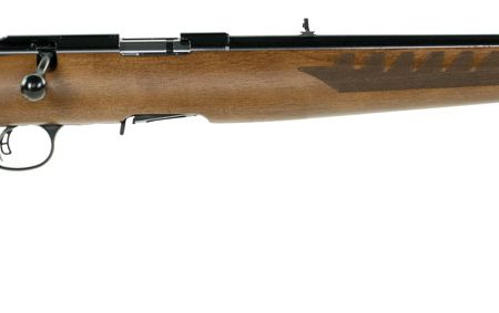 Ruger 8329 American Rimfire  Full Size 22 LR 10+1 22" Satin Blued Steel Barrel, Satin Blued Drilled & Tapped Steel Receiver w/Integral Scope Base, Fixed Wood Stock, Right Hand