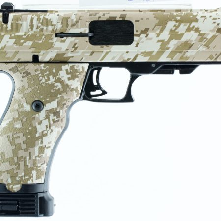 Hi-Point 34010DD JCP  40 S&W 10+1, 4.50" Black Steel Barrel, Hydro-Dipped Digital Desert Camo Serrated Steel Slide, Hydro-Dipped Digital Desert Camo Polymer Frame w/Picatinny Rail & Grip
