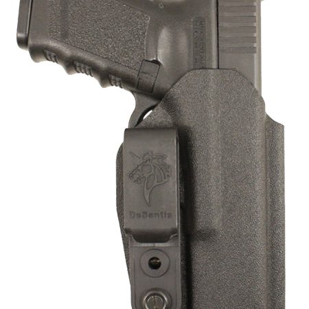DeSantis Gunhide 137KJE1Z0 Slim-Tuk  IWB Black Kydex Belt Clip Fits Glock 26/27 Ambidextrous
