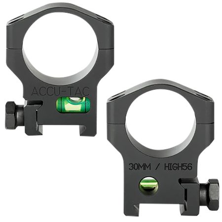 Accu-Tac HSR300 30 MM Scope Rings  Flat Black