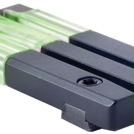 Meprolight USA 631013108 FT Bullseye Rear Sight Green Tritium FO/Black Frame Compatible w/Glock Gen 1-5 (Except MOS), Dovetail Mount