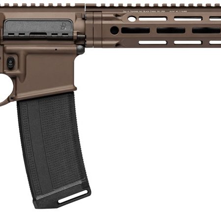 Daniel Defense 0212802338047 DDM4 V7 5.56x45mm NATO 30+1 16" Threaded Barrel w/Flash Suppressor, Mil-Spec Brown Cerakote, 6 Position Stock w/SoftTouch Overmolding