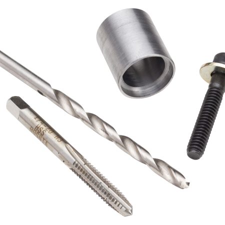 Hornady 050033 Stuck Case Remover Silver Multi Caliber Includes #7 drill and 1/4 inch 20 tap