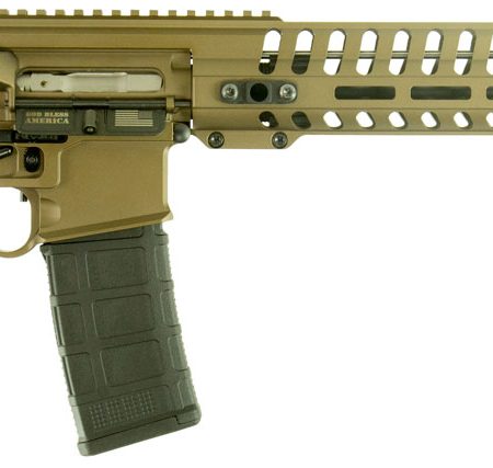 Patriot Ordnance Factory 01145 P415 Edge 223 Rem,5.56x45mm NATO 16.50" 30+1 Burnt Bronze Rec Black 6 Position MFT Stock/Grip