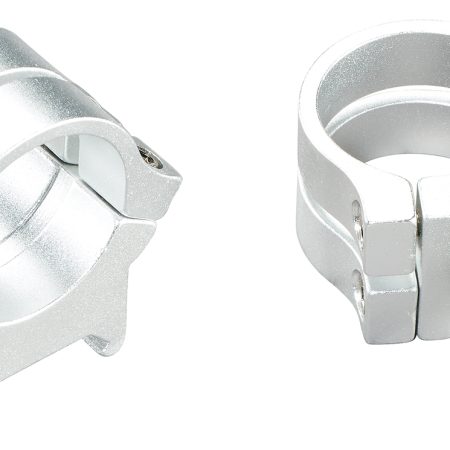 Weaver Mounts 49056 Quad Lock Detachable Rings  Silver 1" High