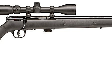 Savage Arms 29200 Mark II FVXP Full Size 22 LR 5+1 21" Matte Blued Button-Rifled Barrel, Drilled & Tapped Matte Blued Steel Receiver, Matte Black Fixed Synthetic Stock, 3-9x40mm Duplex Scope
