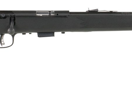 Savage Arms 91800 93 F Full Size 22 WMR 5+1 21" Matte Black Sporter Barrel, Matte Black Carbon Steel Receiver, Matte Black Fixed Synthetic Stock, Right Hand