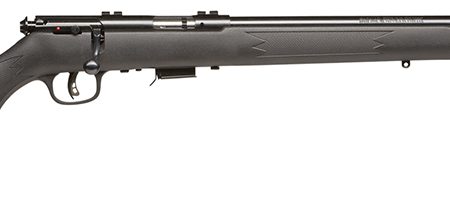 Savage Arms 96700 93R17 FV 17 HMR Caliber with 5+1 Capacity, 21" Heavy Barrel, Matte Blued Metal Finish, Matte Black Synthetic Stock & AccuTrigger Right Hand (Full Size)
