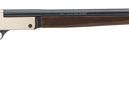 Henry H015B20 Single Shot  20 Gauge with 26" Blued Barrel, 3" Chamber, 1rd Capacity, Polished Brass Metal Finish & American Walnut Stock Right Hand (Full Size)