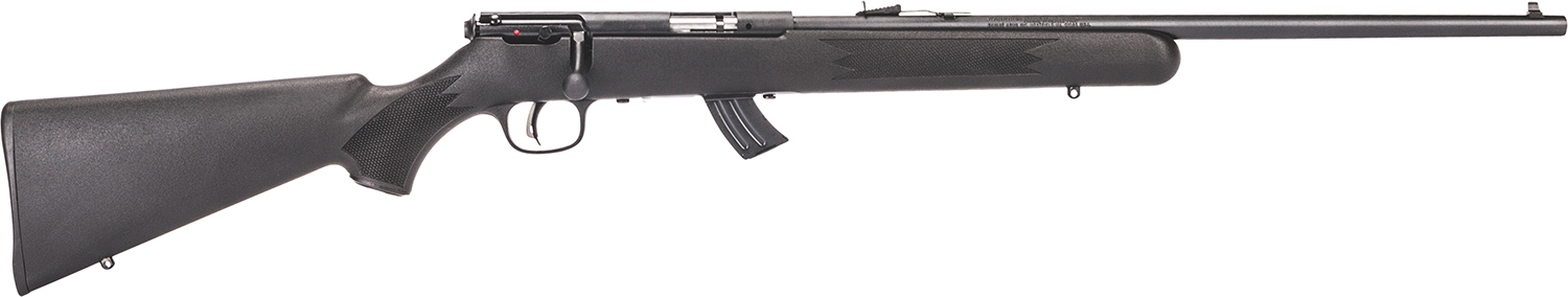 Savage Arms 26700 Mark II F Full Size 22 LR 10+1 21" Matte Black Button Rifled Barrel, Matte Black Drilled & Tapped Carbon Steel Receiver, Matte Black Fixed Sporter Synthetic Stock, Right Hand